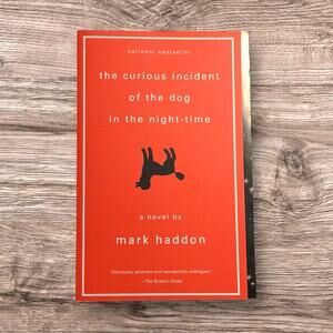 Curious Incident of the Dog in the Night-Time Mark Haddon Novel Paperback